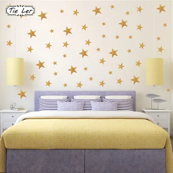 39PCS/1Set Gold Stars Pattern Vinyl Wall Art Decals Nursery Room Decoration Wall Stickers for Kids Rooms Home Decor
39PCS/1Set Gold Stars Pattern Vinyl Wall Art Decals Nursery Room Decoration Wall Stickers for Kids Rooms Home Decor