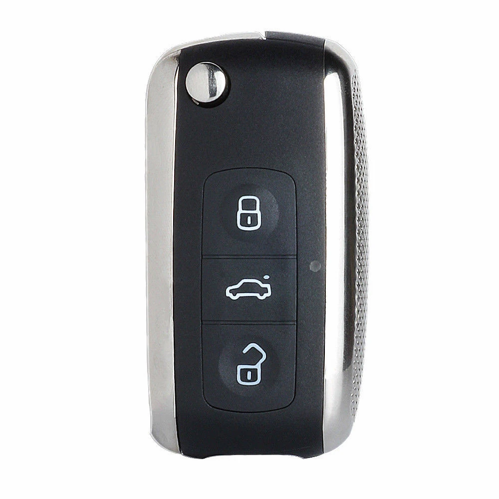 Bentley Style Folding Remote Key Fob 3 Button for BMW 315/433MHZ ID44 CHIP HU92 