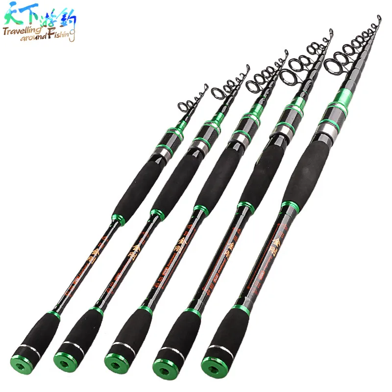 Travelling around Fishing 1.8m/2.1m/2.4m/2.7m/3.0m Telescopic Fishing Rod Vara De Pescar Spinning Fishing Rod Canne A Peche
Travelling around Fishing 1.8m/2.1m/2.4m/2.7m/3.0m Telescopic Fishing Rod Vara De Pescar Spinning Fishing Rod Canne A Peche