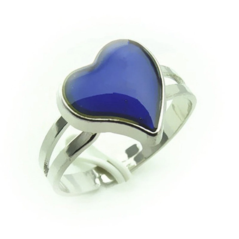 Fashion mood Rings For Women New Change Color Heart love girls Ring Jewelry girls party gifts open size Adjustable
Fashion mood Rings For Women New Change Color Heart love girls Ring Jewelry girls party gifts open size Adjustable