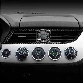 Carbon Fiber Center Console Air Conditioning Outlet Frame Decoration Cover Trim For BMW Z4 E89 2009-2015 LHD Car Accessories
Carbon Fiber Center Console Air Conditioning Outlet Frame Decoration Cover Trim For BMW Z4 E89 2009-2015 LHD Car Accessories