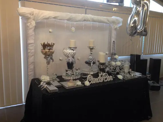 LQIAO Shimmer sequin tablecloth rectangle 90x156in black sequin tablecloth rectangular 90inch for Party/Christmas Decoration
LQIAO Shimmer sequin tablecloth rectangle 90x156in black sequin tablecloth rectangular 90inch for Party/Christmas Decoration