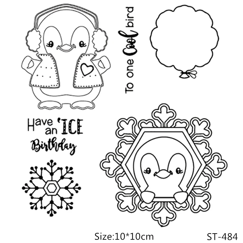 AZSG Cartoon penguin Transparent Silicone Stamp / Seal DIY Clip Art / Album Decoration Clear Stamp
AZSG Cartoon penguin Transparent Silicone Stamp / Seal DIY Clip Art / Album Decoration Clear Stamp