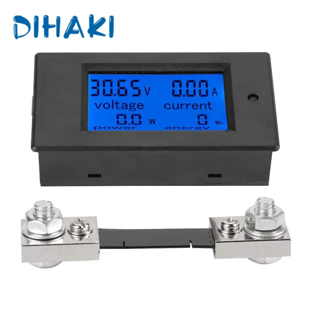 6.5-100V DC Digital Display Voltage And Current Power Electric Energy Meter Battery Tester With 50A Current Shunt Voltage Meters
6.5-100V DC Digital Display Voltage And Current Power Electric Energy Meter Battery Tester With 50A Current Shunt Voltage Meters