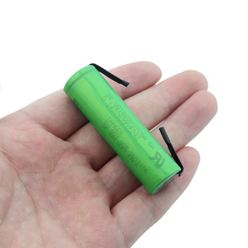 2600mAh 1-10pcs VTC5A 18650 Lithium rechargeable battery Li-ion Batteries High Drain 35A For Flashlight electronic cigarettes
2600mAh 1-10pcs VTC5A 18650 Lithium rechargeable battery Li-ion Batteries High Drain 35A For Flashlight electronic cigarettes