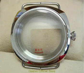 45mm Sapphire crystal 316L stainless steel watch case fit 6497/6498 Mechanical Hand Wind movement 08a
45mm Sapphire crystal 316L stainless steel watch case fit 6497/6498 Mechanical Hand Wind movement 08a