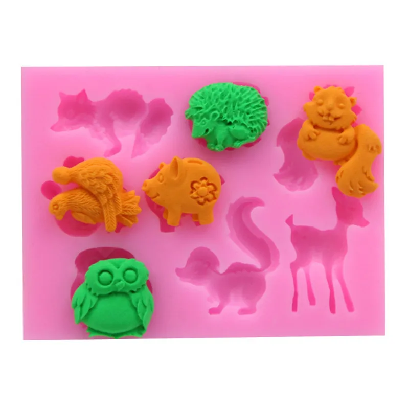 TTLIFE 1PC Animal Series Deer Bear Shaped Fondant Silicone Mold Craft Cake Decorating Tools Chocolate Pastry Tool Baking Mold
TTLIFE 1PC Animal Series Deer Bear Shaped Fondant Silicone Mold Craft Cake Decorating Tools Chocolate Pastry Tool Baking Mold