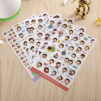 (6 sheets) /Lot DIY Cute momoi Stickers for Diary Notebook Telephone Kawaii Decoration Sticker Stationery
(6 sheets) /Lot DIY Cute momoi Stickers for Diary Notebook Telephone Kawaii Decoration Sticker Stationery