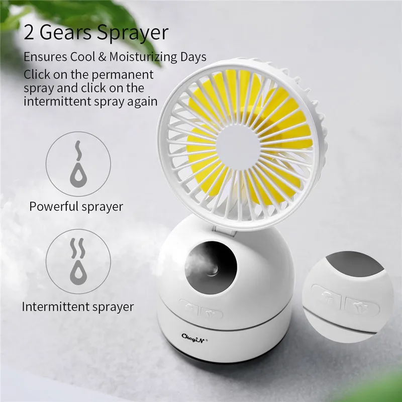 Mini Fan Portable Air Conditioner 2 in 1 Misting Fans Water Mist Sprayer Handheld Air Cooler USB Rechargeable for Office Room 35
Mini Fan Portable Air Conditioner 2 in 1 Misting Fans Water Mist Sprayer Handheld Air Cooler USB Rechargeable for Office Room 35