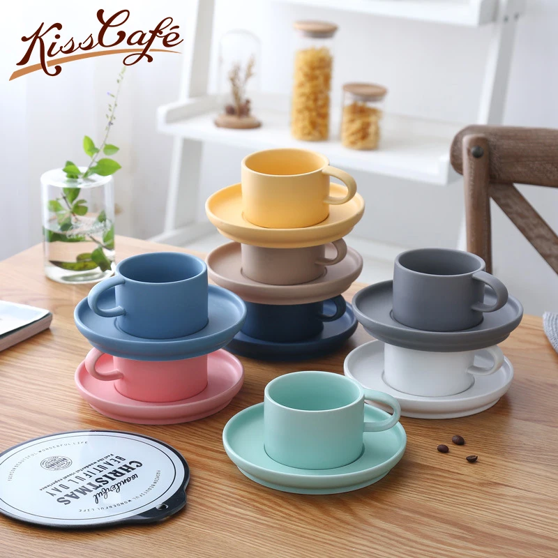 200mL Ceramic Drinkware Coffee Cups and Mugs Porcelain Saucer Sets Coffee Mug Office Cups Breakfast Milk Cup
200mL Ceramic Drinkware Coffee Cups and Mugs Porcelain Saucer Sets Coffee Mug Office Cups Breakfast Milk Cup