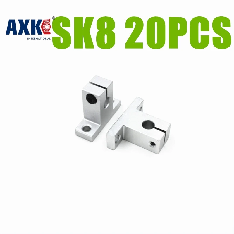 2018 New Promotion Aluminium Thrust Bearing Rolamentos Axk 20pcs Sk8 Linear Support 8mm Rail Shaft Xyz Table Cnc Sk Series
2018 New Promotion Aluminium Thrust Bearing Rolamentos Axk 20pcs Sk8 Linear Support 8mm Rail Shaft Xyz Table Cnc Sk Series