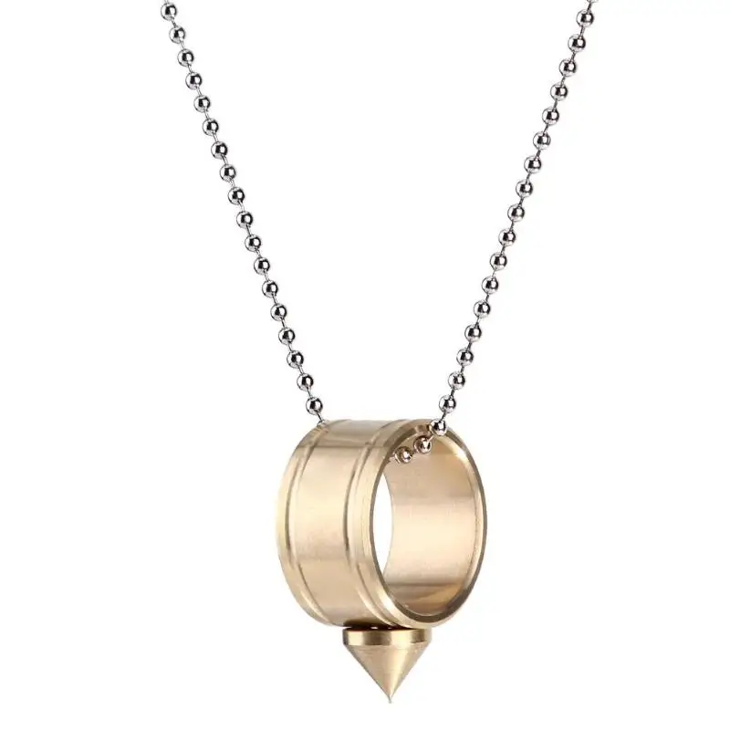 Brass Women Defensive Ring Self Defense Weapons Outdoor Portable Personal Protection Tool with Chain
Brass Women Defensive Ring Self Defense Weapons Outdoor Portable Personal Protection Tool with Chain