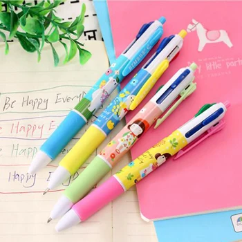 1pcs Kawaii Cartoon Ballpoint Pen Multi Color 4 in 1 Ball Pen Korean Stationary Marking Pens Office School Supplies
1pcs Kawaii Cartoon Ballpoint Pen Multi Color 4 in 1 Ball Pen Korean Stationary Marking Pens Office School Supplies