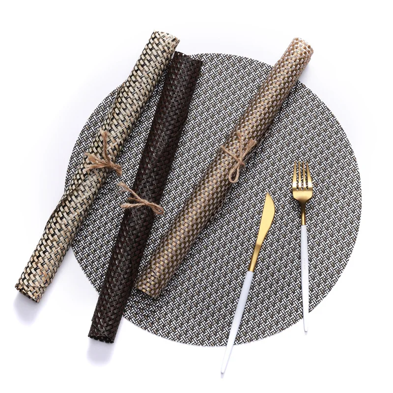 32cm/ 13inch Many Colors Textilene Weave Table Mat Disc Pads Bowl Pad Coasters PVC Plastic Heat Insulation Dining Round Placemat
32cm/ 13inch Many Colors Textilene Weave Table Mat Disc Pads Bowl Pad Coasters PVC Plastic Heat Insulation Dining Round Placemat