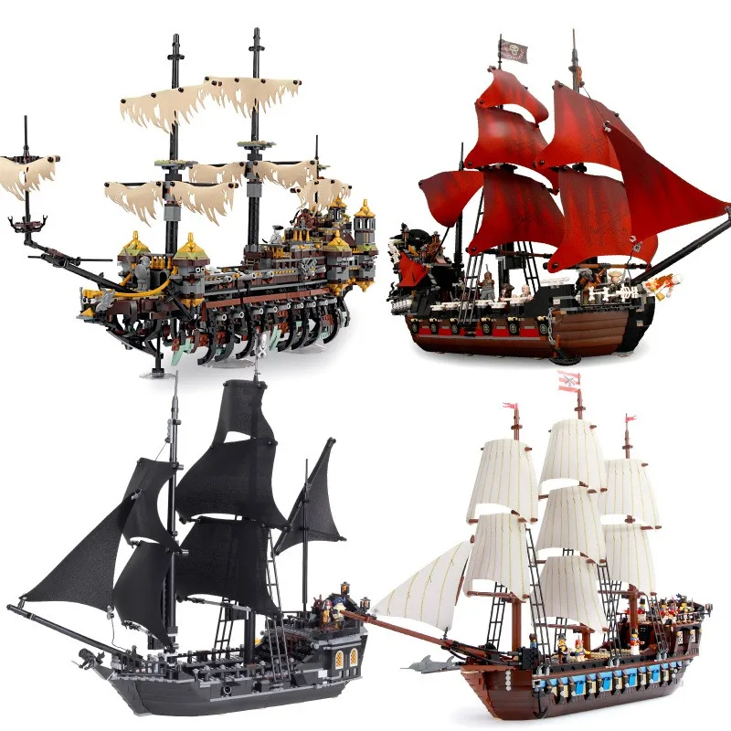 Pirates of Caribbean ship compatible with 10210 22001 bricks Black Pearl 16006 16009 boat Building Blocks Education boy diy toys
Pirates of Caribbean ship compatible with 10210 22001 bricks Black Pearl 16006 16009 boat Building Blocks Education boy diy toys