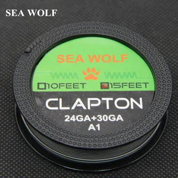SEA WOLF Clapton Wire Heating Wire for RDA RBA RTA DIY Rebuildable Atomizer Coil vape 5m/roll
SEA WOLF Clapton Wire Heating Wire for RDA RBA RTA DIY Rebuildable Atomizer Coil vape 5m/roll