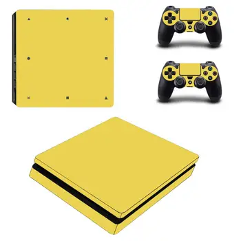 yellow Color vinyl Decal Skin Sticker For Sony Playstation 4 PS4 slim Console +2Pcs Controller Film Stickers
yellow Color vinyl Decal Skin Sticker For Sony Playstation 4 PS4 slim Console +2Pcs Controller Film Stickers