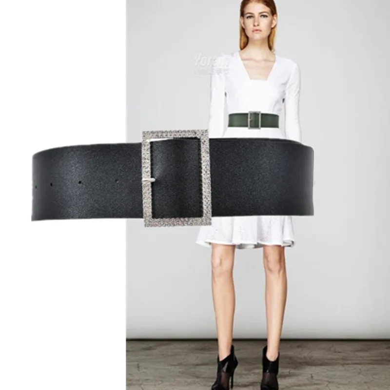 Five Solid Colours 6cm Wide Belts For Women Elegant Fashionable Crystal Decoration PU Leather Ladies Dress Overcoat Waistbands
Five Solid Colours 6cm Wide Belts For Women Elegant Fashionable Crystal Decoration PU Leather Ladies Dress Overcoat Waistbands