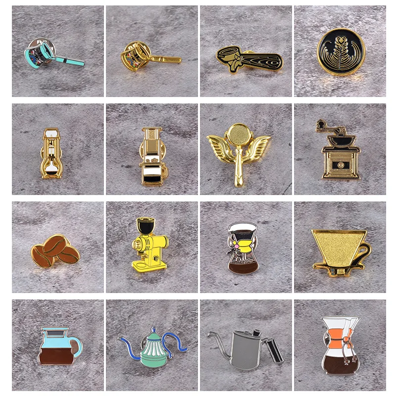 Couple Coffee Badge Creative Espresso Accessories Coffee Maker Brooch Coffee Tamper Tea Cup Mugs Cafe Gift for Coffee Lovers
Couple Coffee Badge Creative Espresso Accessories Coffee Maker Brooch Coffee Tamper Tea Cup Mugs Cafe Gift for Coffee Lovers