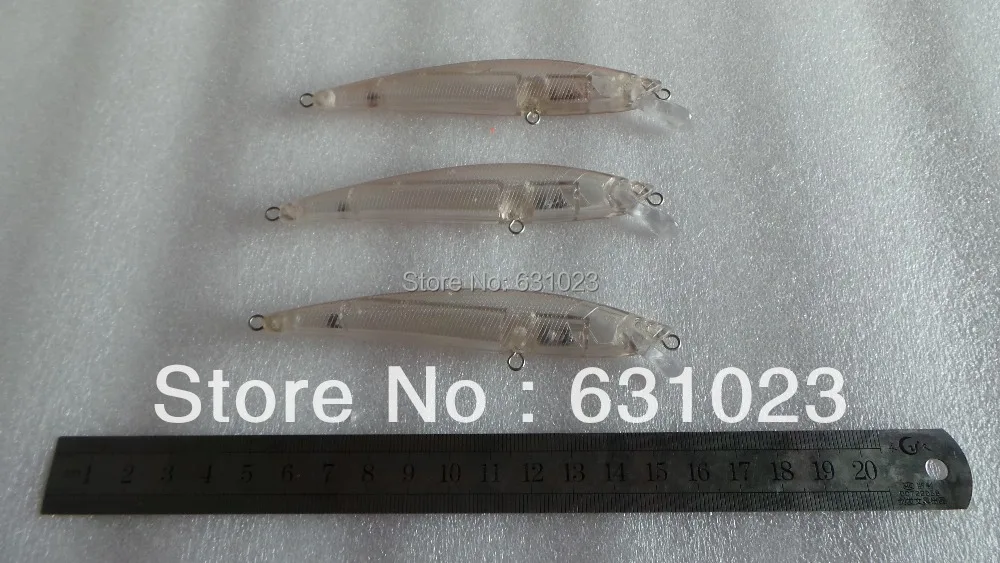 MR Осьминог 12 шт Неокрашенный прозрачный пластик рыболовная приманка boдизельный.