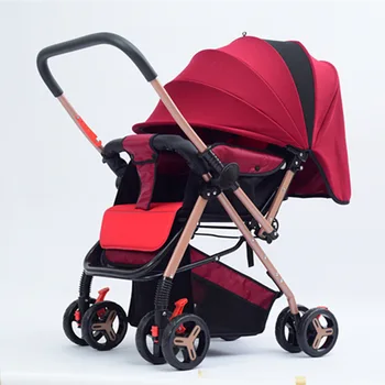 Two-way Reversable Push Handle Baby Stroller Portable Folding Four Wheels Baby Pram 175 Degree Lie Flat Pushchair Baby Carriage
Two-way Reversable Push Handle Baby Stroller Portable Folding Four Wheels Baby Pram 175 Degree Lie Flat Pushchair Baby Carriage