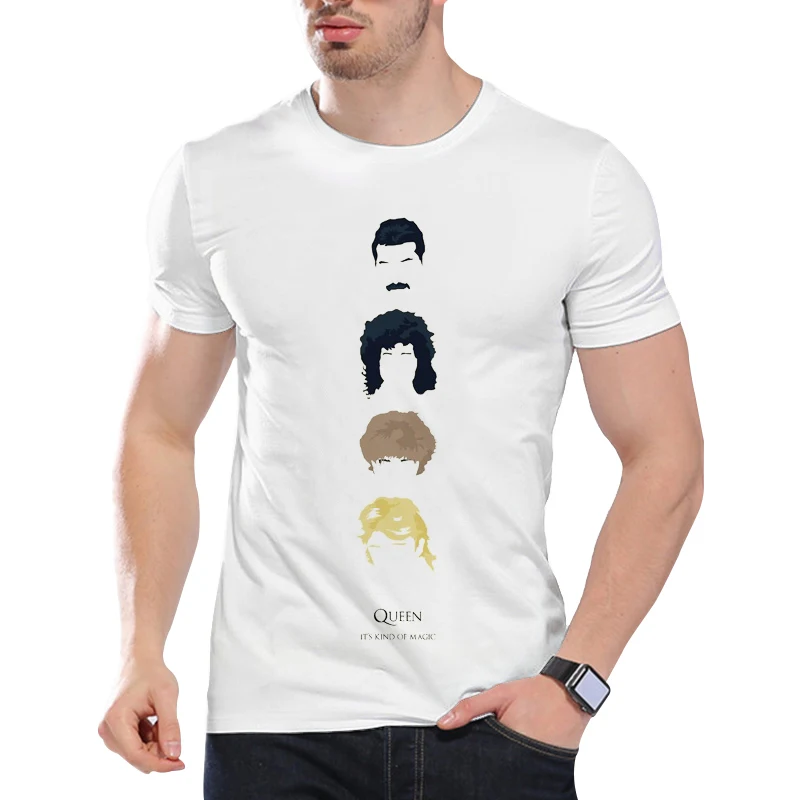 2019 New The Queen Band Freddie Mercury Summer Comic Men T-shirt Short Sleeve O-Neck Fashion T-shirt Harajuku Cool Male Tshirt
2019 New The Queen Band Freddie Mercury Summer Comic Men T-shirt Short Sleeve O-Neck Fashion T-shirt Harajuku Cool Male Tshirt