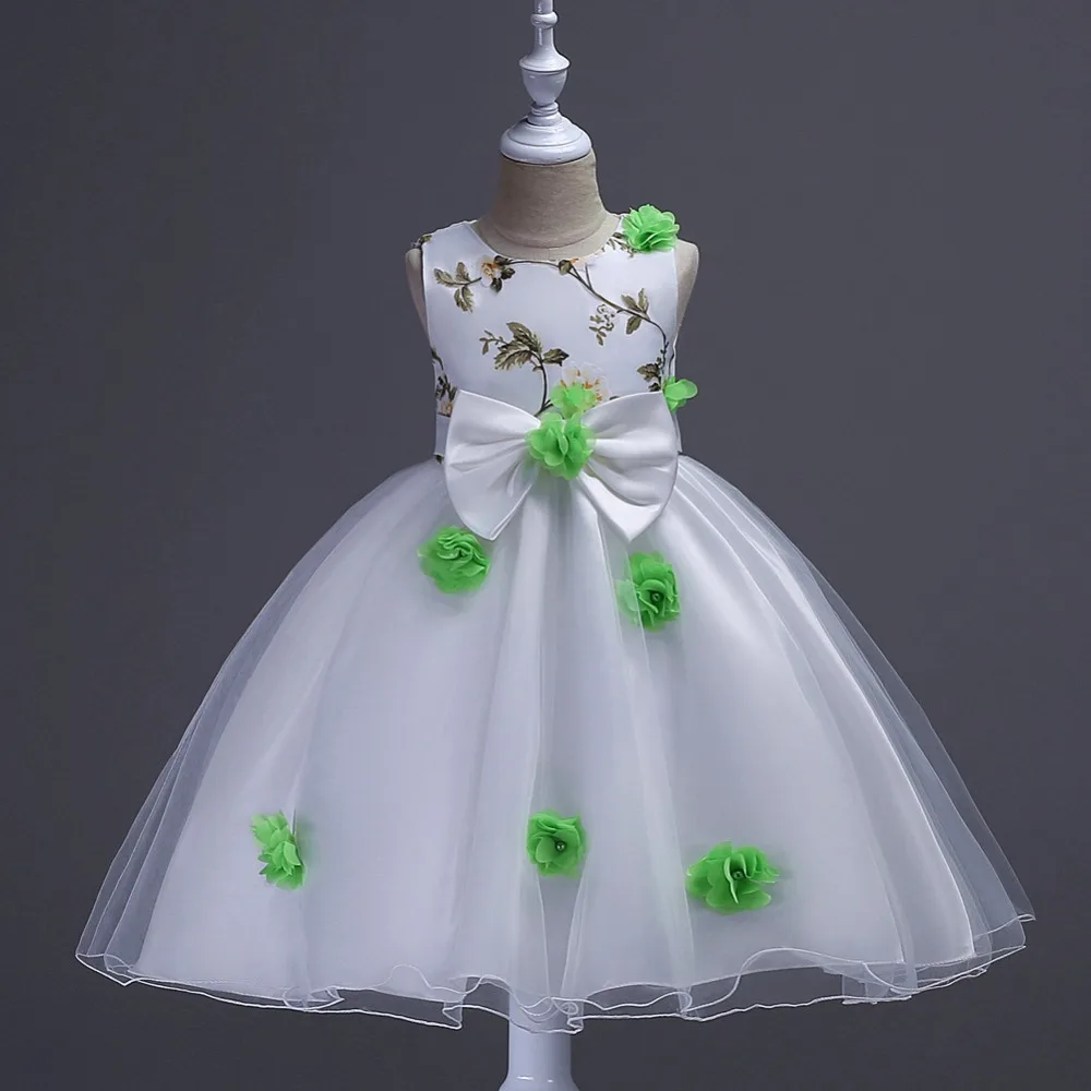 New Wedding Flower Girl Dress Brief Cute Voile Kids Dress With Bow Ball Gown Dress Girls Clothing Photography Clothing 
New Wedding Flower Girl Dress Brief Cute Voile Kids Dress With Bow Ball Gown Dress Girls Clothing Photography Clothing