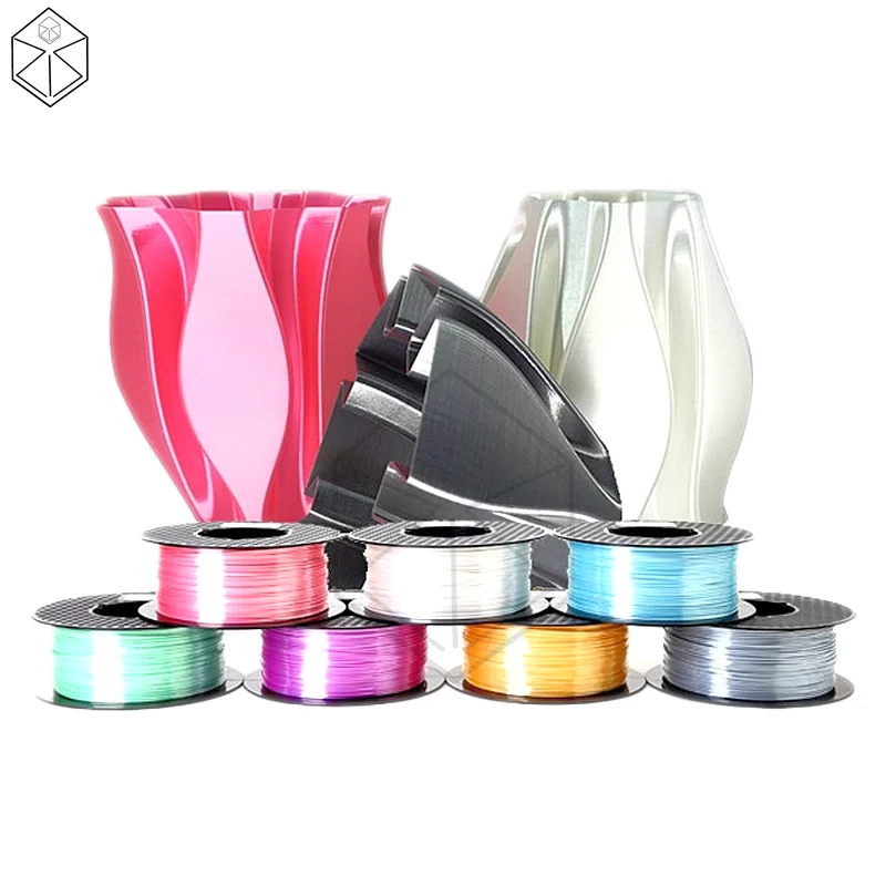 3D Print Filament 1.75mm PLA Silky Gold 0.5kg Silk Like Feel Rich Luster Copper Golden Silver 500g Printer Materials Silk Textur
3D Print Filament 1.75mm PLA Silky Gold 0.5kg Silk Like Feel Rich Luster Copper Golden Silver 500g Printer Materials Silk Textur