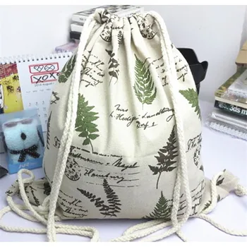 YILE YWA18 Simple Fabric Bag Linen Drawstring Travelling Backpack Student Bag Big Tree Leaf
YILE YWA18 Simple Fabric Bag Linen Drawstring Travelling Backpack Student Bag Big Tree Leaf