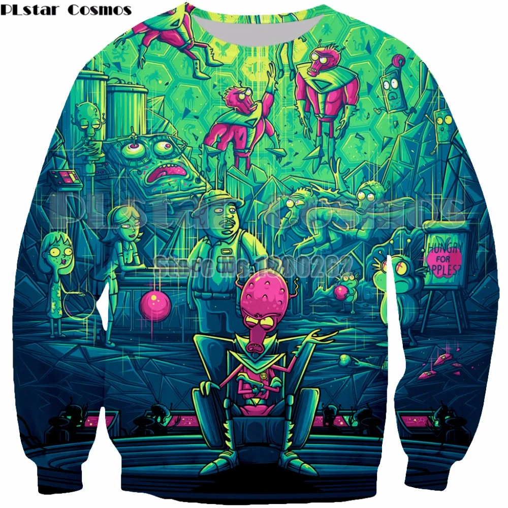 PLstar Cosmos Rick And Morty New Style Cartoon Print Sweatshirt new style fashion hoodies tops drop shipping
PLstar Cosmos Rick And Morty New Style Cartoon Print Sweatshirt new style fashion hoodies tops drop shipping