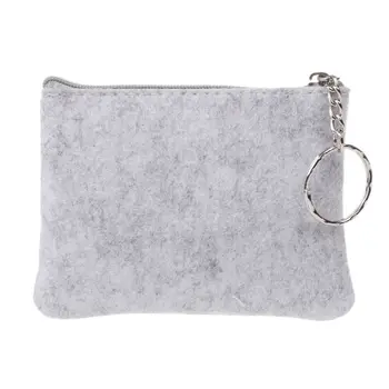 WoMan Girl Soft Felt Purse Card Holder Wallet Clutch Zip Small Change Coin Key Bag
WoMan Girl Soft Felt Purse Card Holder Wallet Clutch Zip Small Change Coin Key Bag