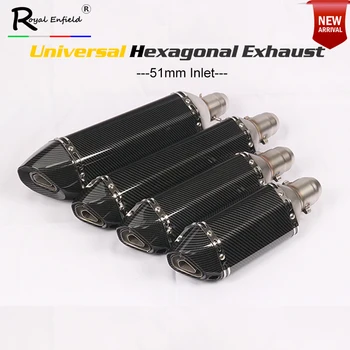 Universal 51mm Motorcycle exhaust muffler escape moto for Tmax xmax R1 r6 z900 ZX6R ZX10R MT09 GSXR600 750
Universal 51mm Motorcycle exhaust muffler escape moto for Tmax xmax R1 r6 z900 ZX6R ZX10R MT09 GSXR600 750