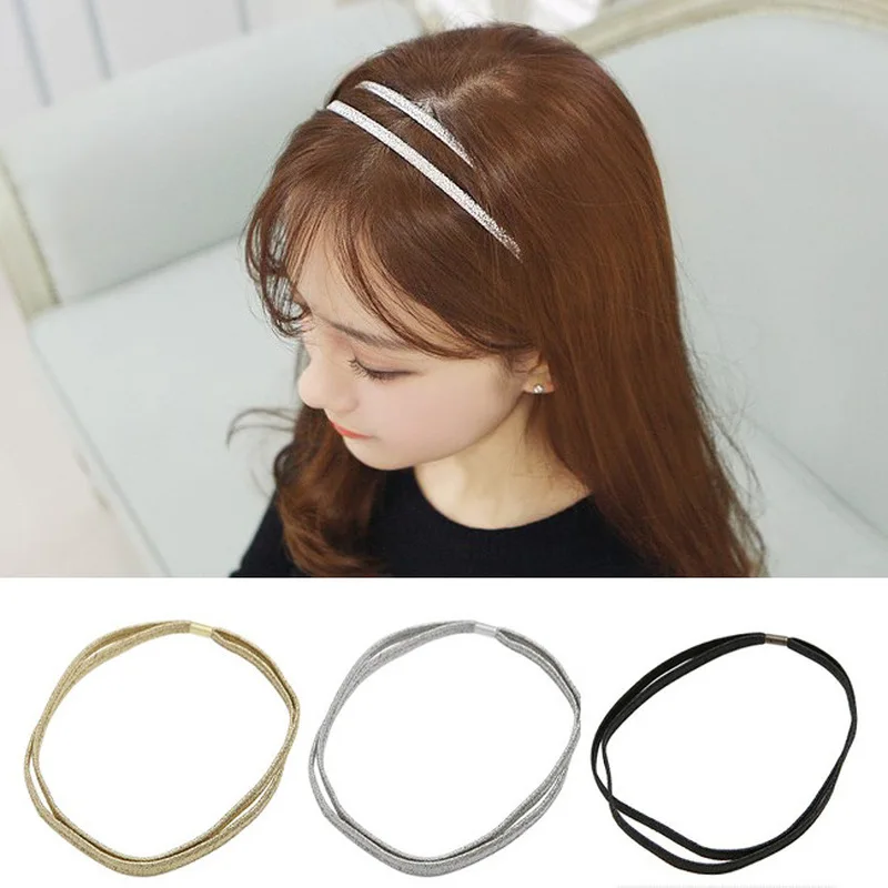 1Pcs Women Glitter Elastic Headband High Quality Bling Hairband Headband Girls Double Hair Hoop Fashion Sports Hair Accessories
1Pcs Women Glitter Elastic Headband High Quality Bling Hairband Headband Girls Double Hair Hoop Fashion Sports Hair Accessories
