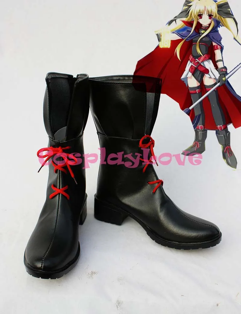 Magical Girl Lyrical Nanoha Fate Imitated Cosplay Shoes Boots Hand Made Custom-made For Halloween Christmas CosplayLove
Magical Girl Lyrical Nanoha Fate Imitated Cosplay Shoes Boots Hand Made Custom-made For Halloween Christmas CosplayLove