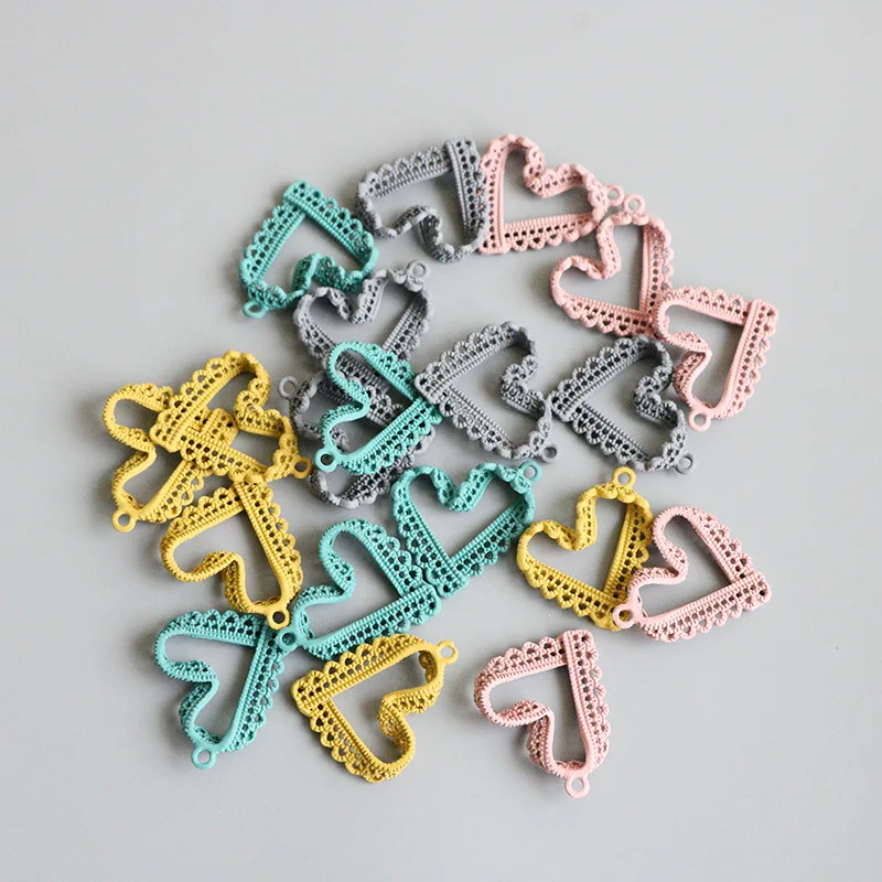 2PCS/Pack Colored Metal Heart Shaped Jewelry Decorate Accessories DIY Earring Pendant Craft Material Supplies Hair Ornament 3CM
2PCS/Pack Colored Metal Heart Shaped Jewelry Decorate Accessories DIY Earring Pendant Craft Material Supplies Hair Ornament 3CM