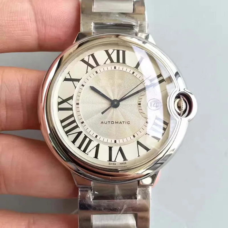 Men's Watch CAR BALLON W69012Z4 Series White 42MM Calendar Dial Automatic Mechanical Stainless Steel Buckle Sapphire Male Watch
Men's Watch CAR BALLON W69012Z4 Series White 42MM Calendar Dial Automatic Mechanical Stainless Steel Buckle Sapphire Male Watch