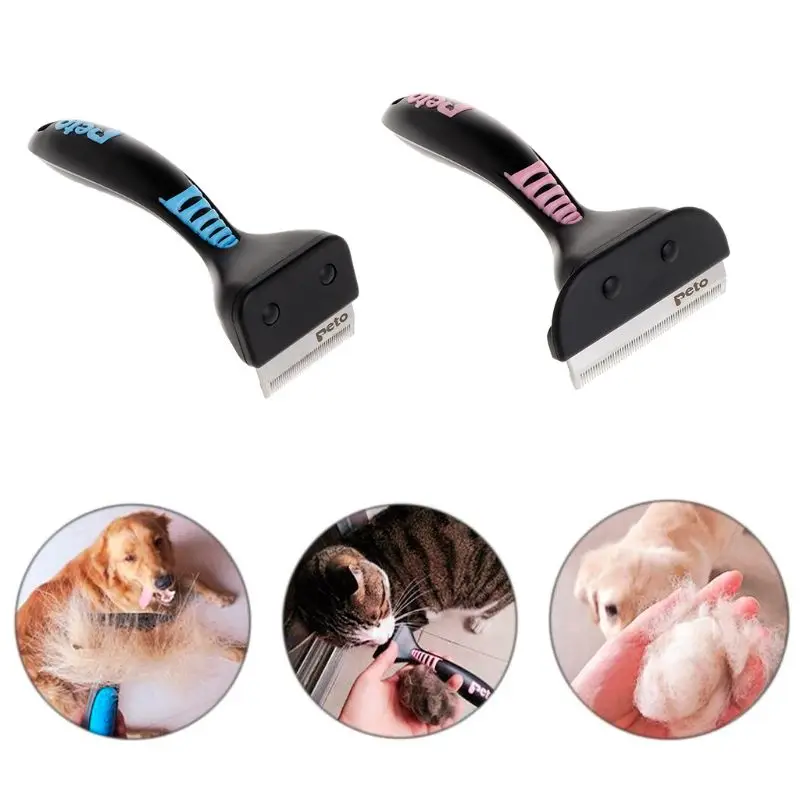 Pet Comb Hair Remover Trimmer Grooming Dog Cat Puppy Kitten Deshedding Brush Safe Removal Beauty Professional Supplies
Pet Comb Hair Remover Trimmer Grooming Dog Cat Puppy Kitten Deshedding Brush Safe Removal Beauty Professional Supplies