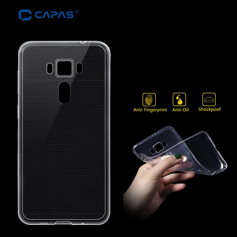 CAPAS for ASUS Zenfone 3 ZE520K Case Cover Transparent Clear TPU Soft Silicone Case for ZenFone 3 ZE552KL Back Cover Plain
CAPAS for ASUS Zenfone 3 ZE520K Case Cover Transparent Clear TPU Soft Silicone Case for ZenFone 3 ZE552KL Back Cover Plain