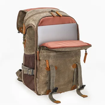 AETOO Shoulder photography bag, waterproof canvas men's and women's backpack, inner gall outdoor SLR digital Camera Bag
AETOO Shoulder photography bag, waterproof canvas men's and women's backpack, inner gall outdoor SLR digital Camera Bag