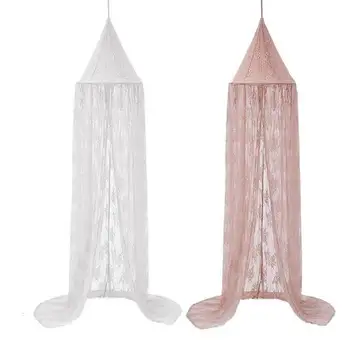 Bedroom Soft Hanging Lace Bed Canopy Ins Style Dome Hanging Mosquito Net for Kids Girls Room Fairytale Decoration
Bedroom Soft Hanging Lace Bed Canopy Ins Style Dome Hanging Mosquito Net for Kids Girls Room Fairytale Decoration