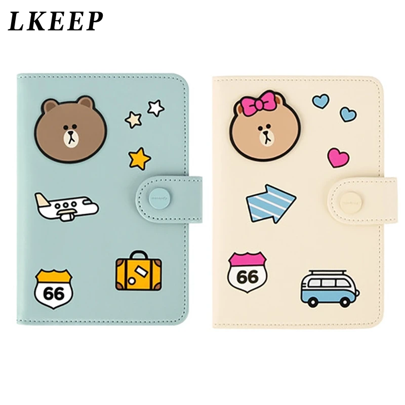 New Baby Bear Buckle Cartoon Card Holder Long Travel Passport Package Certificate Set Folder Cover Bag Pu Leather Card Purse
New Baby Bear Buckle Cartoon Card Holder Long Travel Passport Package Certificate Set Folder Cover Bag Pu Leather Card Purse