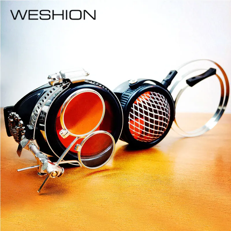 New Retro Steampunk Sunglasses Men For Cosplay Goggles Gothic Sun Glasses Women for Halloween Party Glasses Vintage Eyewear
New Retro Steampunk Sunglasses Men For Cosplay Goggles Gothic Sun Glasses Women for Halloween Party Glasses Vintage Eyewear