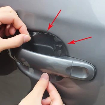 8PCS Universal Car Door Handle Protector Films Anti Scratch Film Paint Protection Stickers Car-Styling 
8PCS Universal Car Door Handle Protector Films Anti Scratch Film Paint Protection Stickers Car-Styling