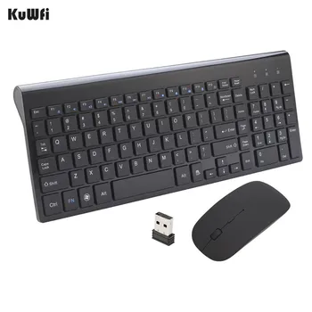 KuWFi 102 Keys Wireless Keyboard and Mouse Combo Ultra Thin KeyBoard and Mouse Set For PC Laptop Gaming
KuWFi 102 Keys Wireless Keyboard and Mouse Combo Ultra Thin KeyBoard and Mouse Set For PC Laptop Gaming