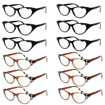 1pcs black Cat Eye Women Leopard Reading Glasses Resin Crystal Rhinestone Decoration Glasses
1pcs black Cat Eye Women Leopard Reading Glasses Resin Crystal Rhinestone Decoration Glasses