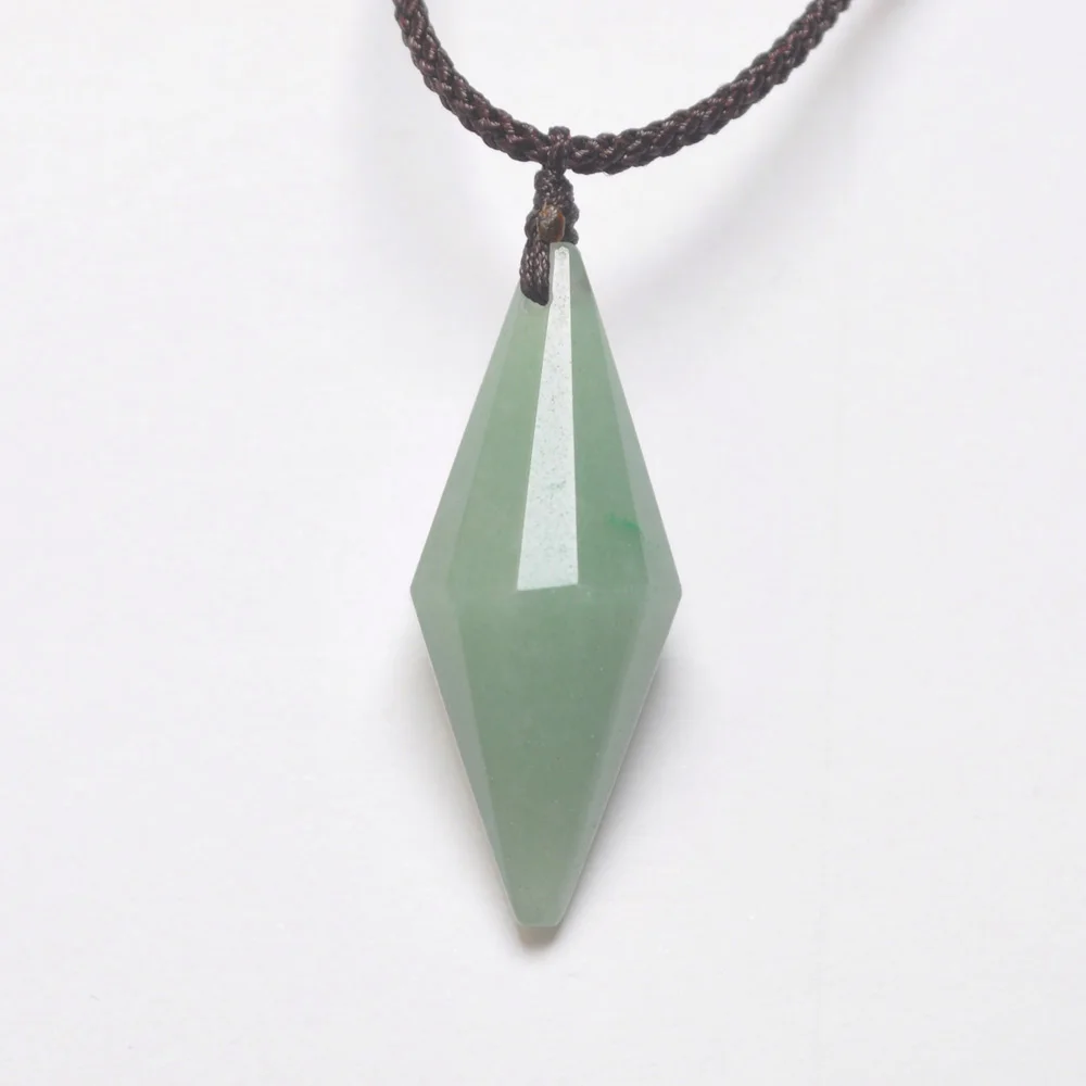 Green Aventurine Stone Adjustable Nylon Rope Braid Necklace Jewelry For Gift 1PCS F425
Green Aventurine Stone Adjustable Nylon Rope Braid Necklace Jewelry For Gift 1PCS F425
