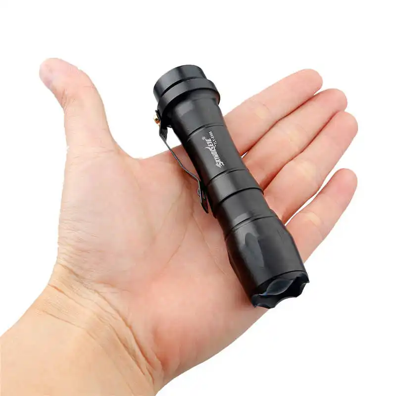 Super Bright Q5 AA14500 3 Modes ZOOMABLE LED Flashlight Torch torch flashlight Q5 Super powerful led flashlight #4A31 (11)