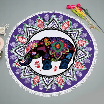 mylb Bohemian Elephant Round Beach Towel Boho Indian Tassel Tapestry Floral Yoga Mat Lotus Flower Toalla Blanket 150cm
mylb Bohemian Elephant Round Beach Towel Boho Indian Tassel Tapestry Floral Yoga Mat Lotus Flower Toalla Blanket 150cm
