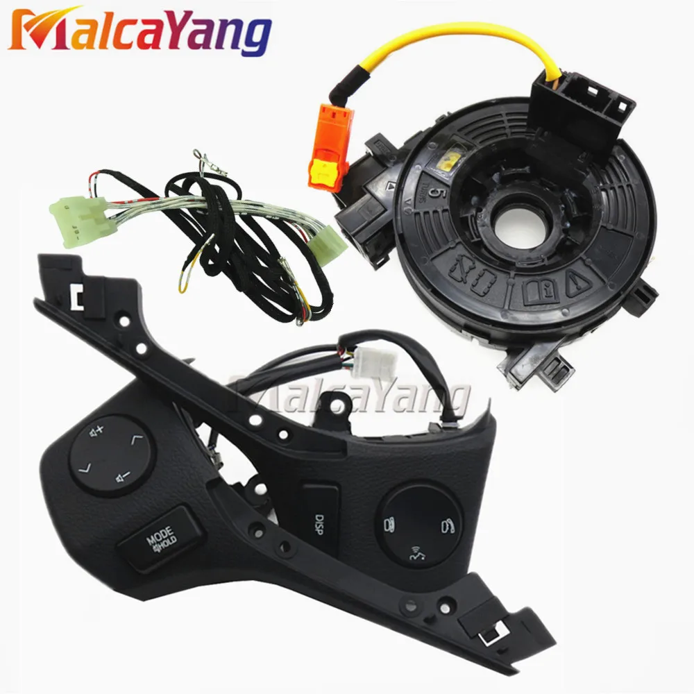 Car Styling 84250-02560 Buttons Bluetooth Phone Steering Wheel Audio Control Button with cable For TOYOTA Corolla RAV4 2014 2015
Car Styling 84250-02560 Buttons Bluetooth Phone Steering Wheel Audio Control Button with cable For TOYOTA Corolla RAV4 2014 2015