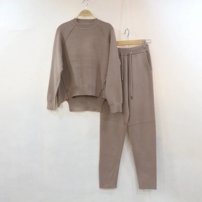 2018 Sale Wool Full Winter New High-end Knitted Cashmere Fashion 2 Piece Set Irregular Sweater Trousers Warm Two-piece Woman
2018 Sale Wool Full Winter New High-end Knitted Cashmere Fashion 2 Piece Set Irregular Sweater Trousers Warm Two-piece Woman